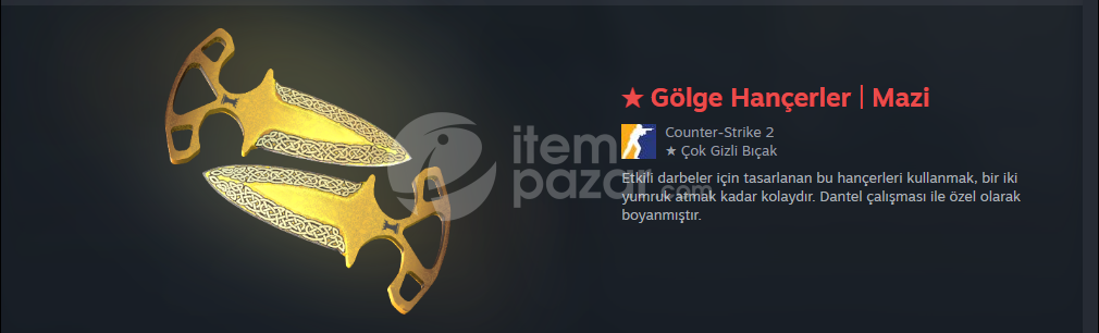 ★ Gölge Hançerler | Mazi