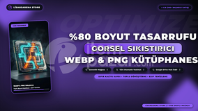 Gorsel Sikistirici Pro | WebP PNG Boyut Kucult