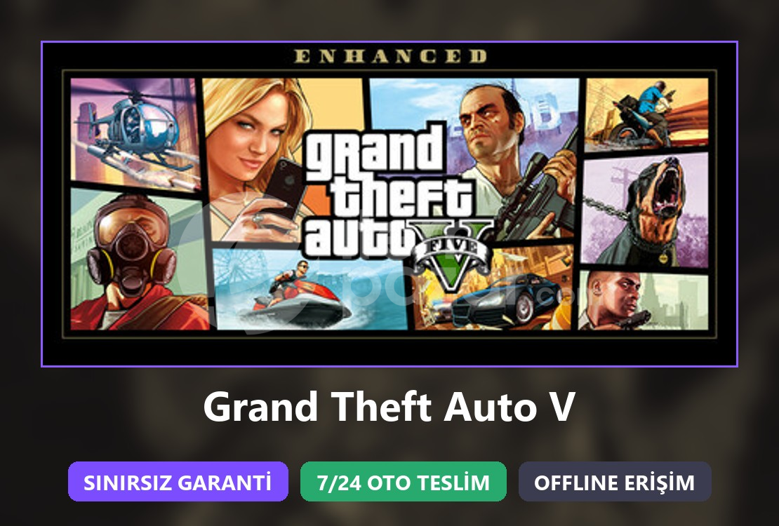 ⭐ Grand Theft Auto V + Sınırsız Garanti ⭐