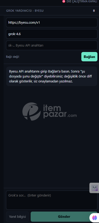Grok Yerel IDE — Yapay Zekâ Destekli Kod