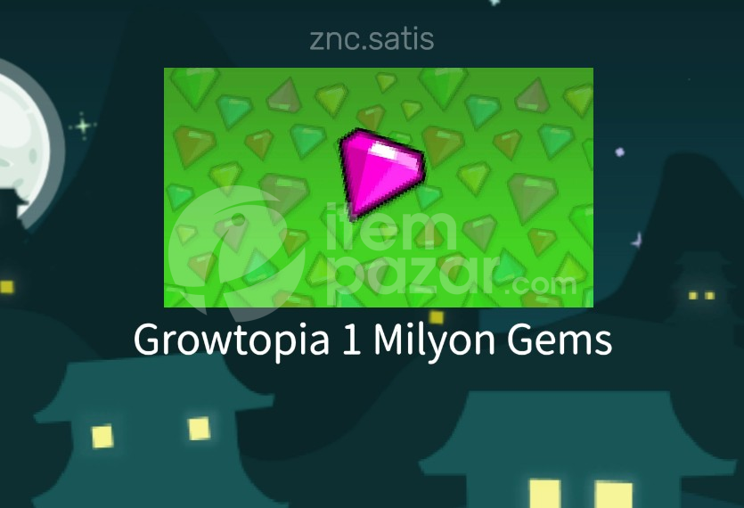 Growtopia 1 Milyon Gems (World)