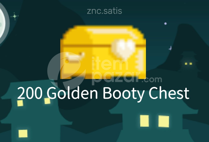 Growtopia 200 Golden Booty Chest