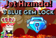 Growtopia 3 Blue Gem Lock