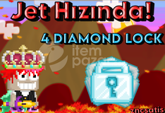 Growtopia 4 Diamond Lock