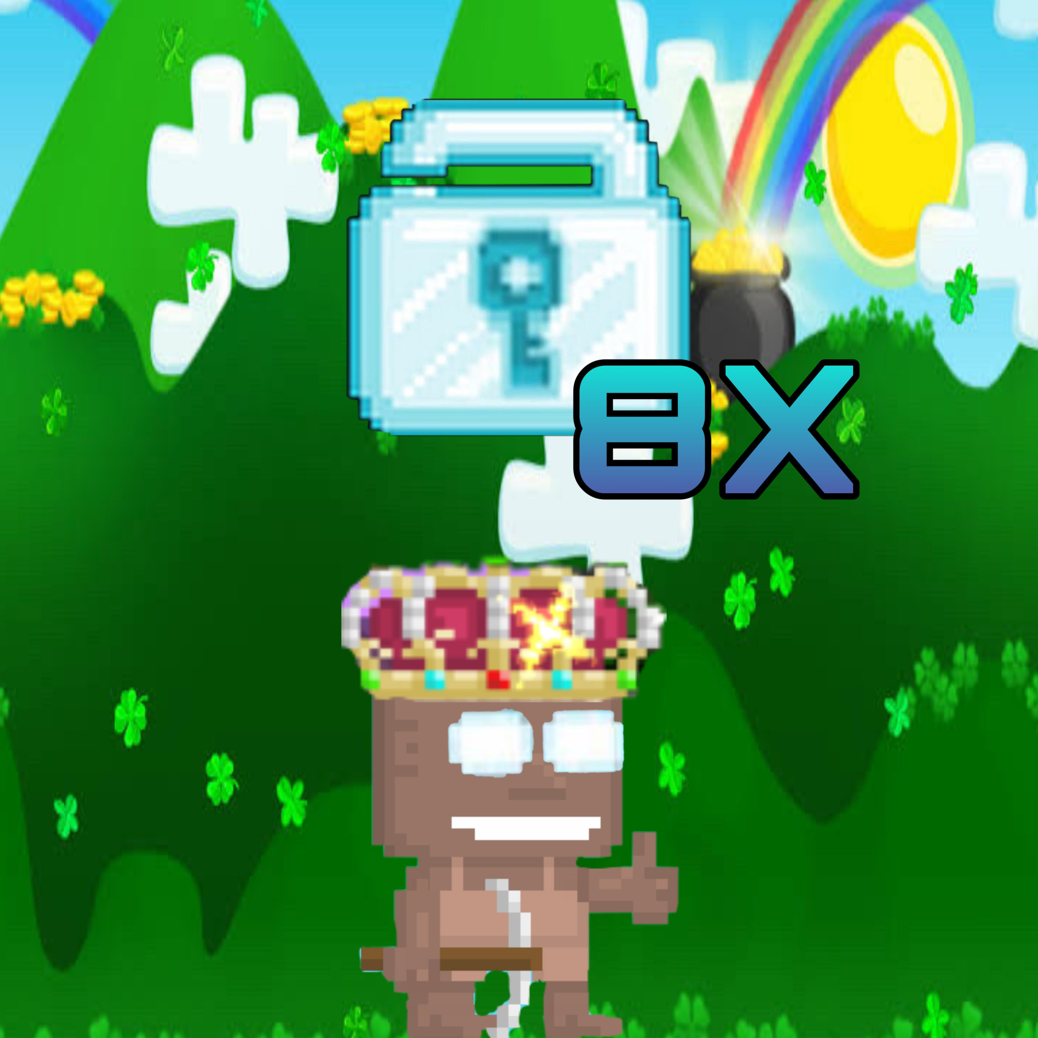 Growtopia 8 Diamond Lock