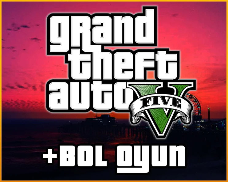 GTA 5 + Bol Oyunlu + Ömür Boyu Garanti