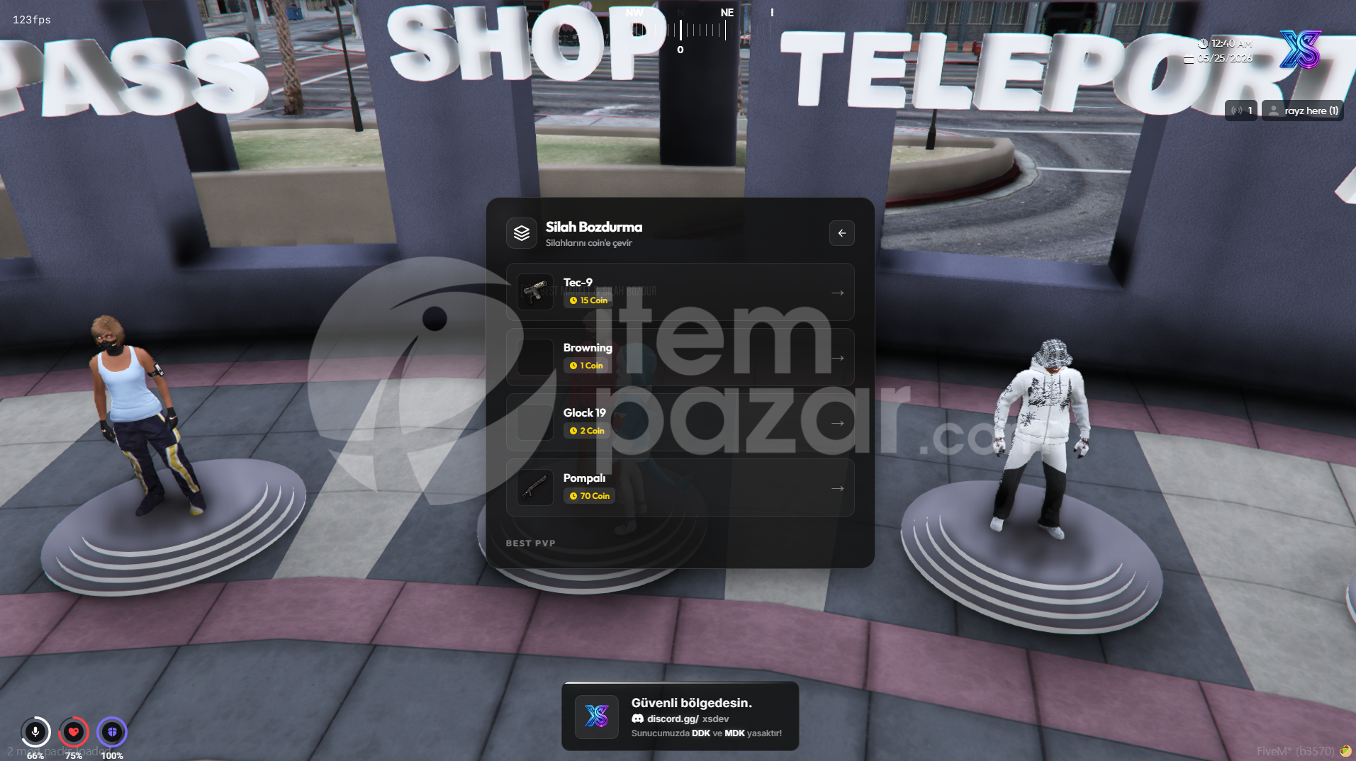  GTA 5 FİVEM PVP SUNUCU PAKETİ