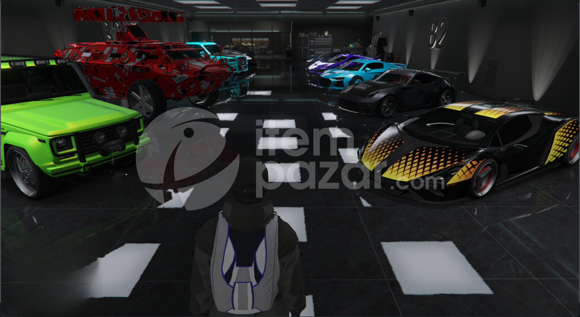 GTA ONLINE 500M + 500 LVL + 10 MODDED CARS !!