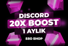 [Güncel+StokVar] 1 Aylık 20x Boost (Garantili)