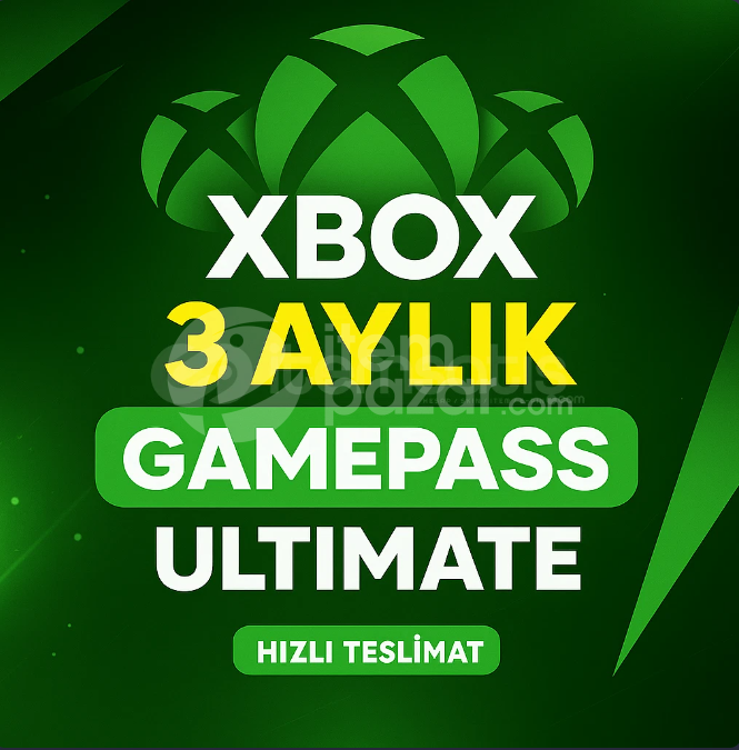 GÜVENİLİR / 3 Aylık Xbox Gamespass Ultimate
