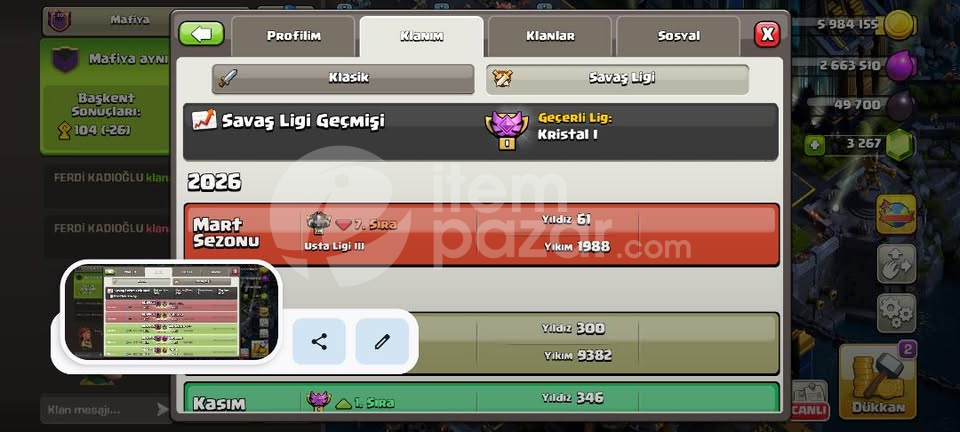 GÜZEL İSİMLİ 20 SEVİYE KLAN
