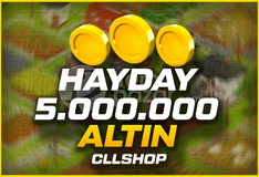 HAYDAY 5 000 000 ALTIN