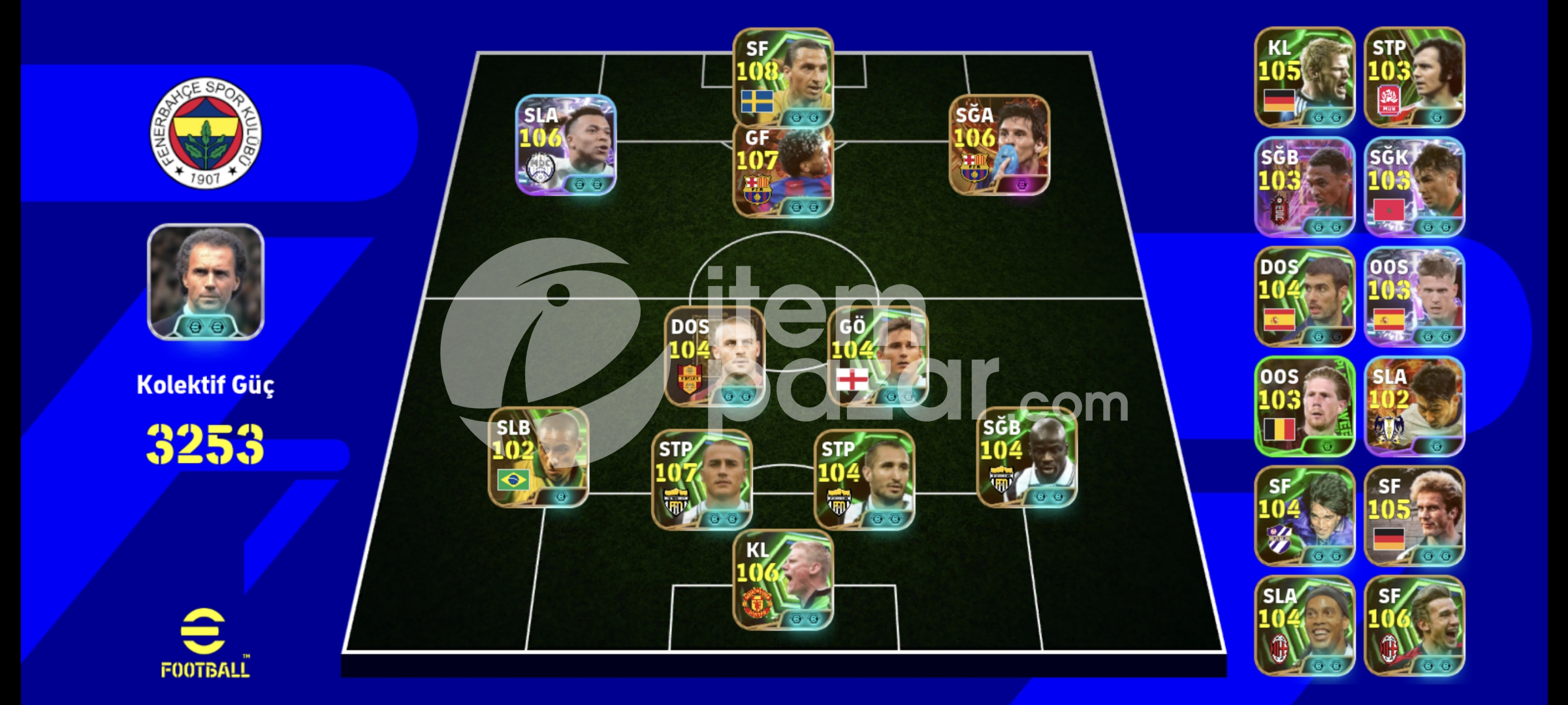 3255KGLİ MESSİ- YAMAL- MBAPPE- İBRAHİMOVİC