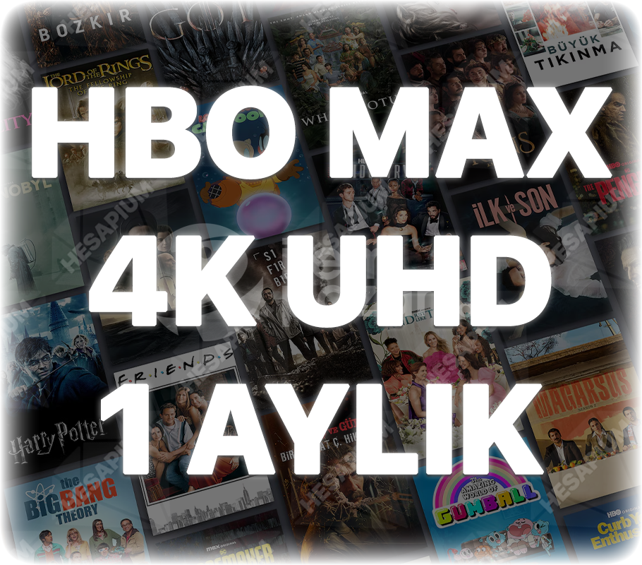 HBO Max Premium 1 Aylık [GARANTİ]