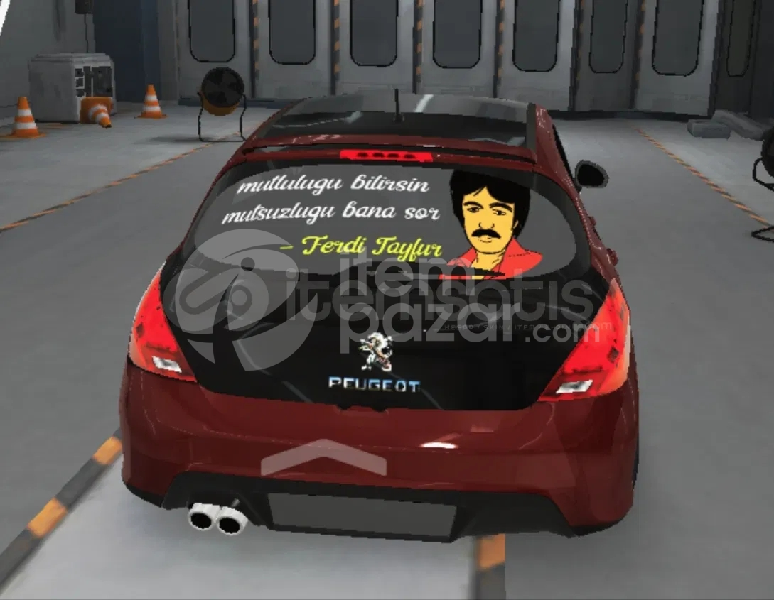 ✨ HD LOGO FERDİ TAYFUR ÇİZİMLİ PEJO ✨