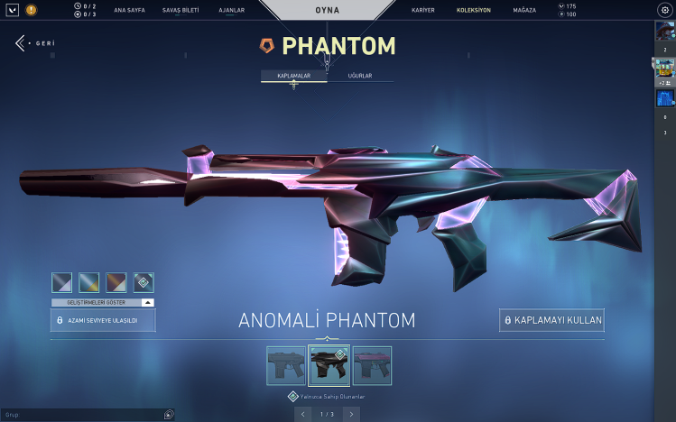 HEM ANOMALİ HEMDE İYON PHANTOMLU HESAP 2 ADET