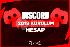 HER ŞEYİ DEĞİŞEN 2018 KURULUM DISCORD HESABI