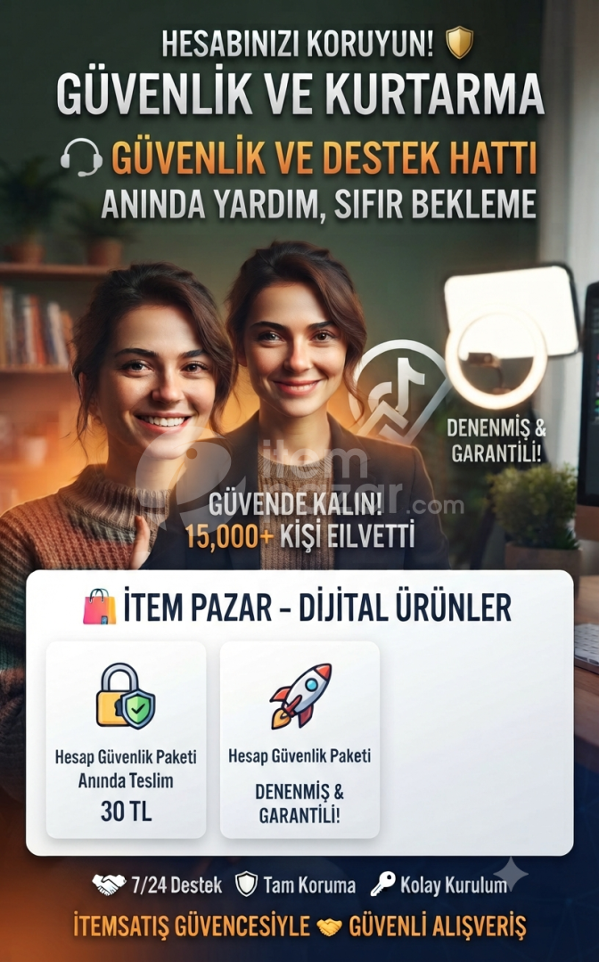Hesap calındıysa yada kapandıysa açtırma 