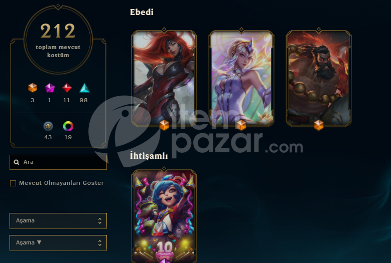 hesap parasının hakkını veriyor