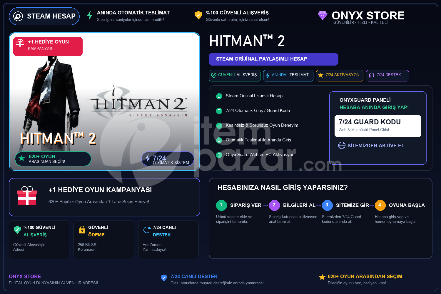 HITMAN™ 2 Garantili + Hediye