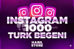 ⭐[HIZLI] 1000 ADET TÜRK BEĞENİ⭐