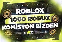 ⭐ HIZLI [1429] 1000 Robux - Komisyon Bizden ⭐