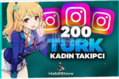 Hızlı - 200 Kadın Türk İnstagram Takipçi
