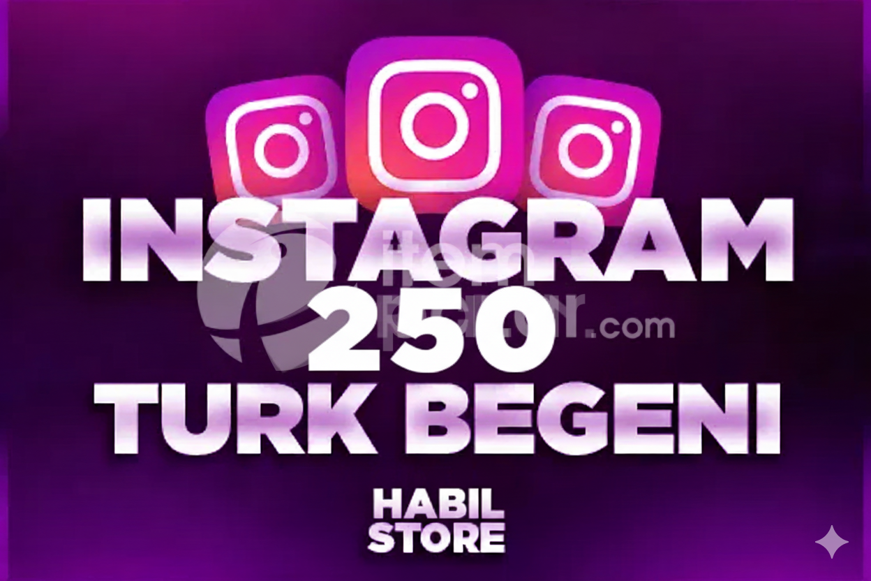 ⭐[HIZLI] 250 ADET TÜRK BEĞENİ⭐