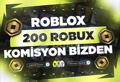  HIZLI [286] 200 Robux - Komisyon Bizden 