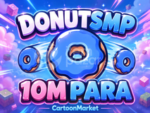 [⚡HIZLI] DONUTSMP 10M PARA⭐️