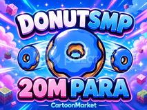[⚡HIZLI] DONUTSMP 20M PARA⭐️
