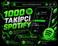 ☆HIZLI☆ SPOTIFY 1000 TAKIPCI
