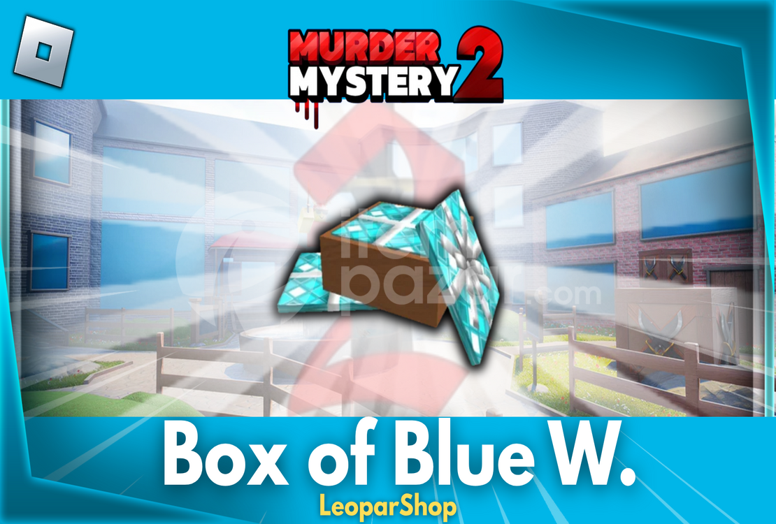 [Hızlı Teslim] MM2 Box of Blue Wrapping Paper