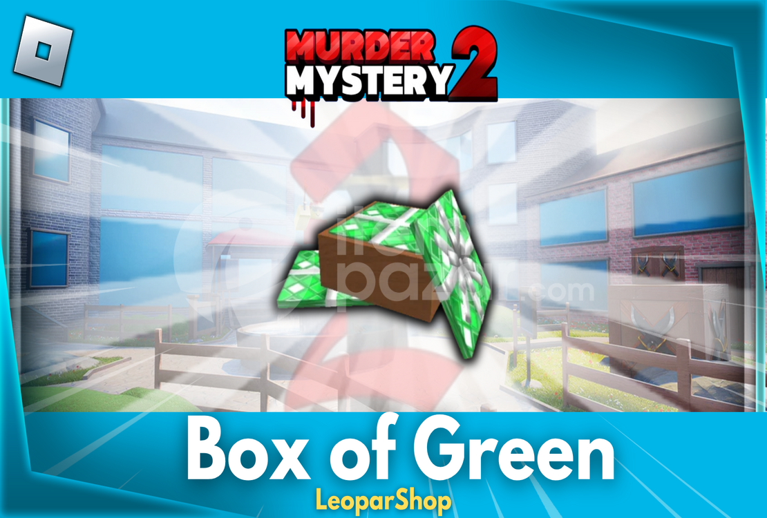 [Hızlı Teslim] MM2 Box of Green Wrapping Paper