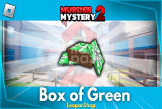 [Hızlı Teslim] MM2 Box of Green Wrapping Paper