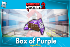 [Hızlı Teslim] MM2 Box of Purple Wrapping Paper