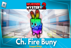 ⭐[Hızlı Teslim] MM2 Chroma Fire Bunny⭐