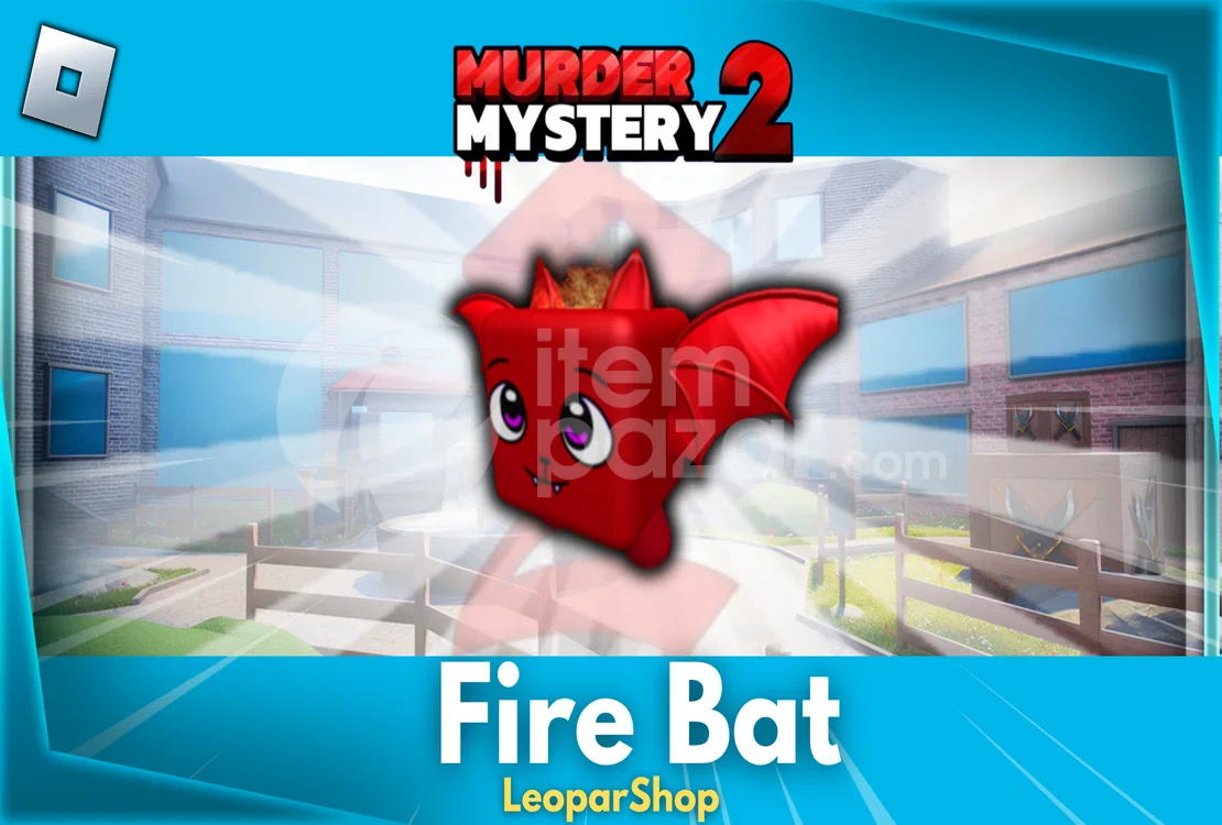 ⭐[Hızlı Teslim] MM2 Fire Bat⭐