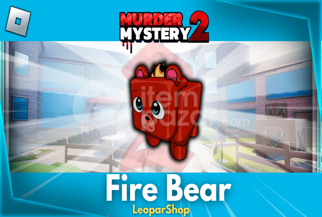 ⭐[Hızlı Teslim] MM2 Fire Bear⭐