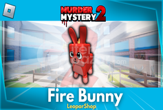 ⭐[Hızlı Teslim] MM2 Fire Bunny⭐
