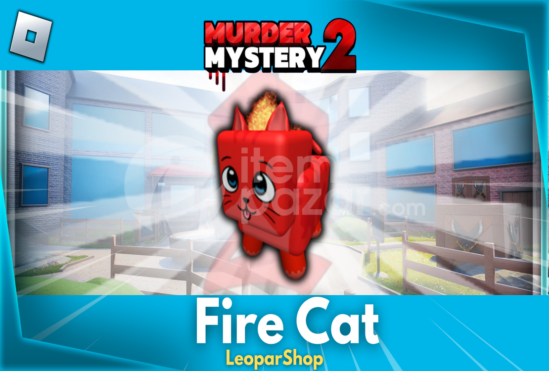 ⭐[Hızlı Teslim] MM2 Fire Cat⭐