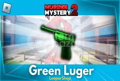 ⭐[Hızlı Teslim] MM2 Green Luger⭐