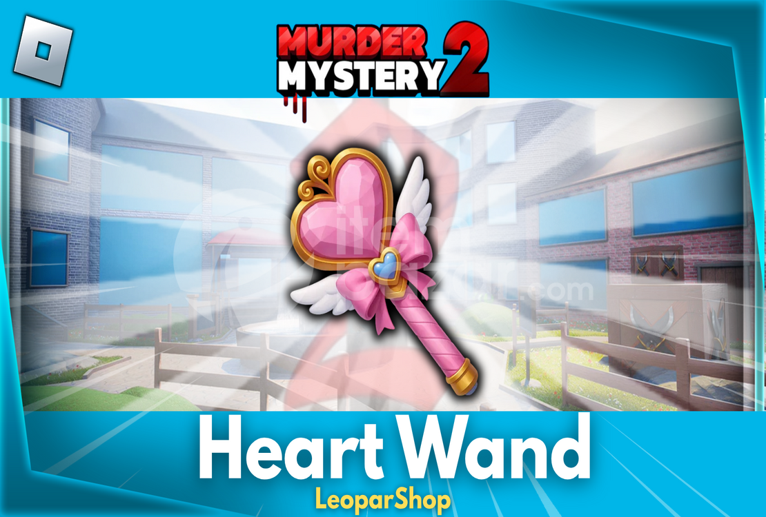 ⭐[Hızlı Teslim] MM2 Heart Wand⭐