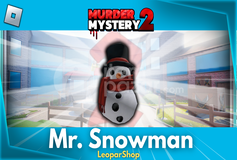⭐[Hızlı Teslim] MM2 Mr. Snowman⭐