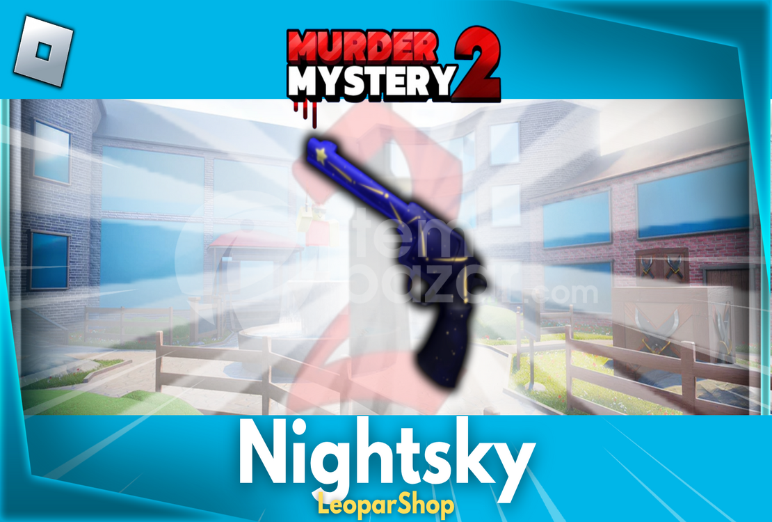 ⭐[Hızlı Teslim] MM2 Nightsky gun ⭐