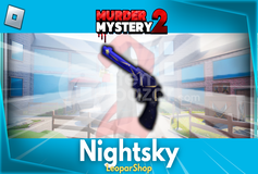 ⭐[Hızlı Teslim] MM2 Nightsky gun ⭐