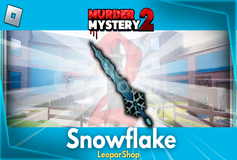 ⭐[Hızlı Teslim] MM2 Snowflake⭐