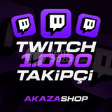 [Hızlı Teslim] TWİTCH 1.000 TAKİPÇİ ⭐