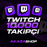 [Hızlı Teslim] TWİTCH 10.000 TAKİPÇİ ⭐