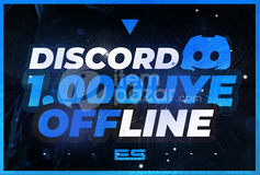 (HIZLI TESLİMAT) 1000 Discord Offline Üye